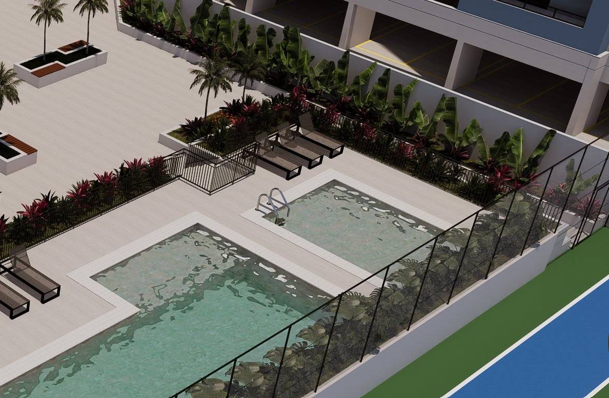 Piscinas adulto e infantil
